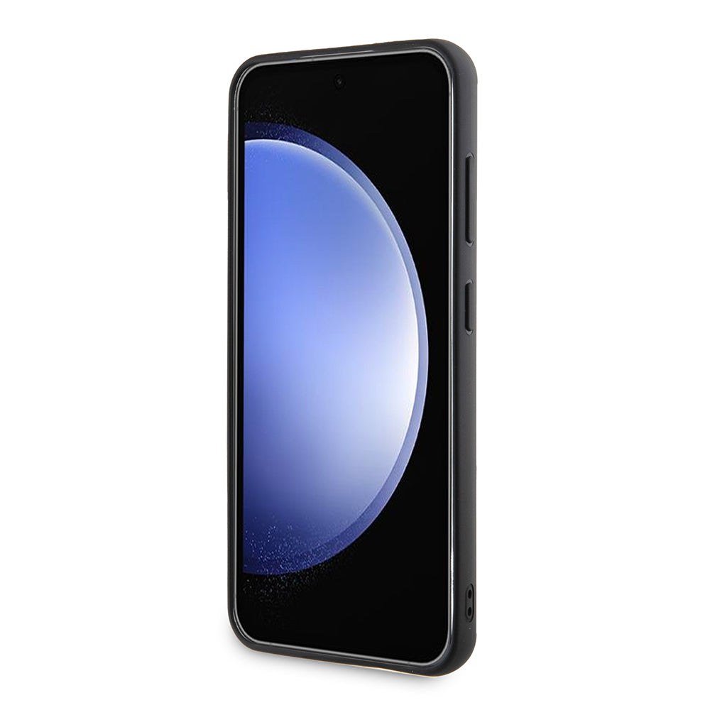 Futrola za Samsung Galaxy S24 S921, Karl Lagerfeld, 3D Rubber Ikonik Karl, Crna