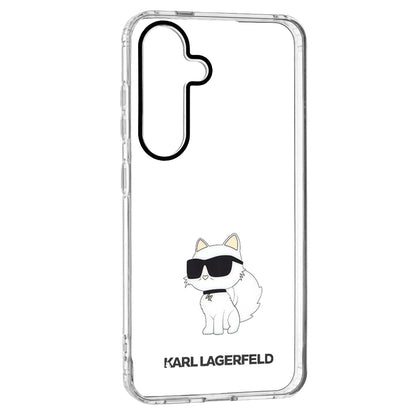 Futrola za Samsung Galaxy S24 S921, Karl Lagerfeld, IML Luxury Choupette, Prozirna