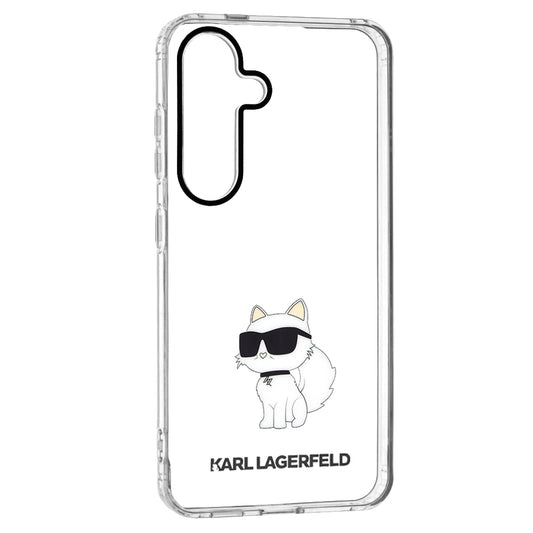 Futrola za Samsung Galaxy S24 S921, Karl Lagerfeld, IML Luxury Choupette, Prozirna
