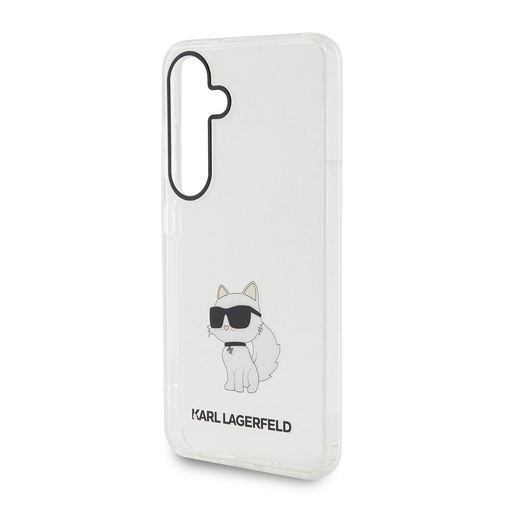 Futrola za Samsung Galaxy S24 S921, Karl Lagerfeld, IML Luxury Choupette, Prozirna
