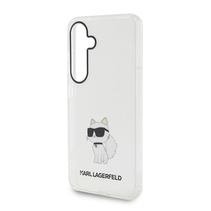 Futrola za Samsung Galaxy S24 S921, Karl Lagerfeld, IML Luxury Choupette, Prozirna