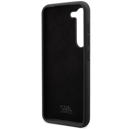 Futrola za Samsung Galaxy S24 S921, Karl Lagerfeld, Silicone Choupette NFT, Crna