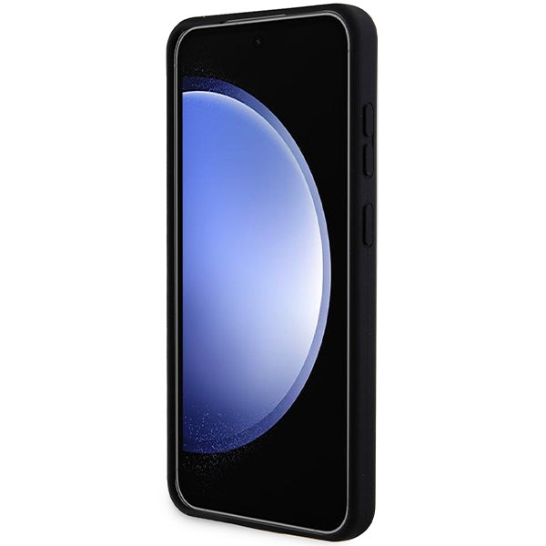 Futrola za Samsung Galaxy S24 S921, Karl Lagerfeld, Silicone Ikonik NFT, Crna