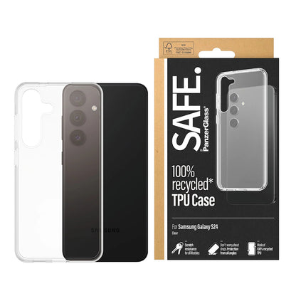 Futrola za Samsung Galaxy S24 S921, PanzerGlass, Safe., Prozirna