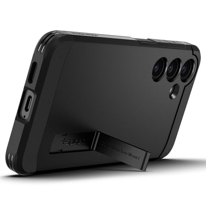Maska za Samsung Galaxy S24 S921, Spigen, Tough Armor, Crna ACS07355