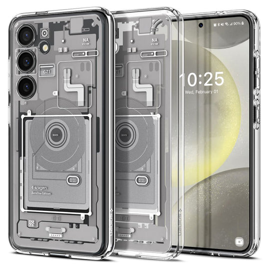 Futrola za Samsung Galaxy S24 S921, Spigen, Ultra Hybrid Zero One, Bijela
