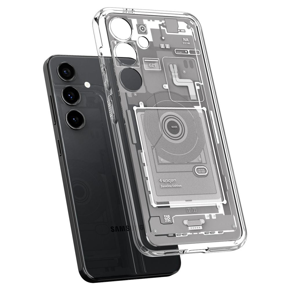 Futrola za Samsung Galaxy S24 S921, Spigen, Ultra Hybrid Zero One, Bijela