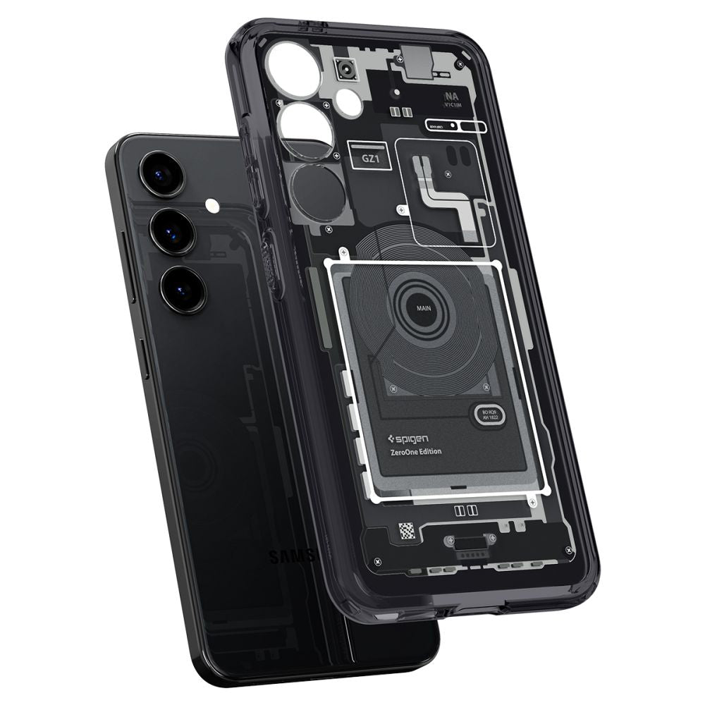 Futrola za Samsung Galaxy S24 S921, Spigen, Ultra Hybrid Zero One, Mat Crna ACS07350