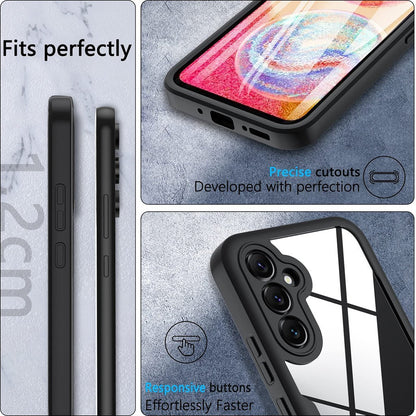 Maska za Samsung Galaxy S24 S921, Techsuit, ColorVerse 360, Crna