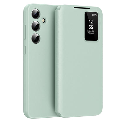 Maska za Samsung Galaxy S24 S921, Techsuit, SmartView, Zelena