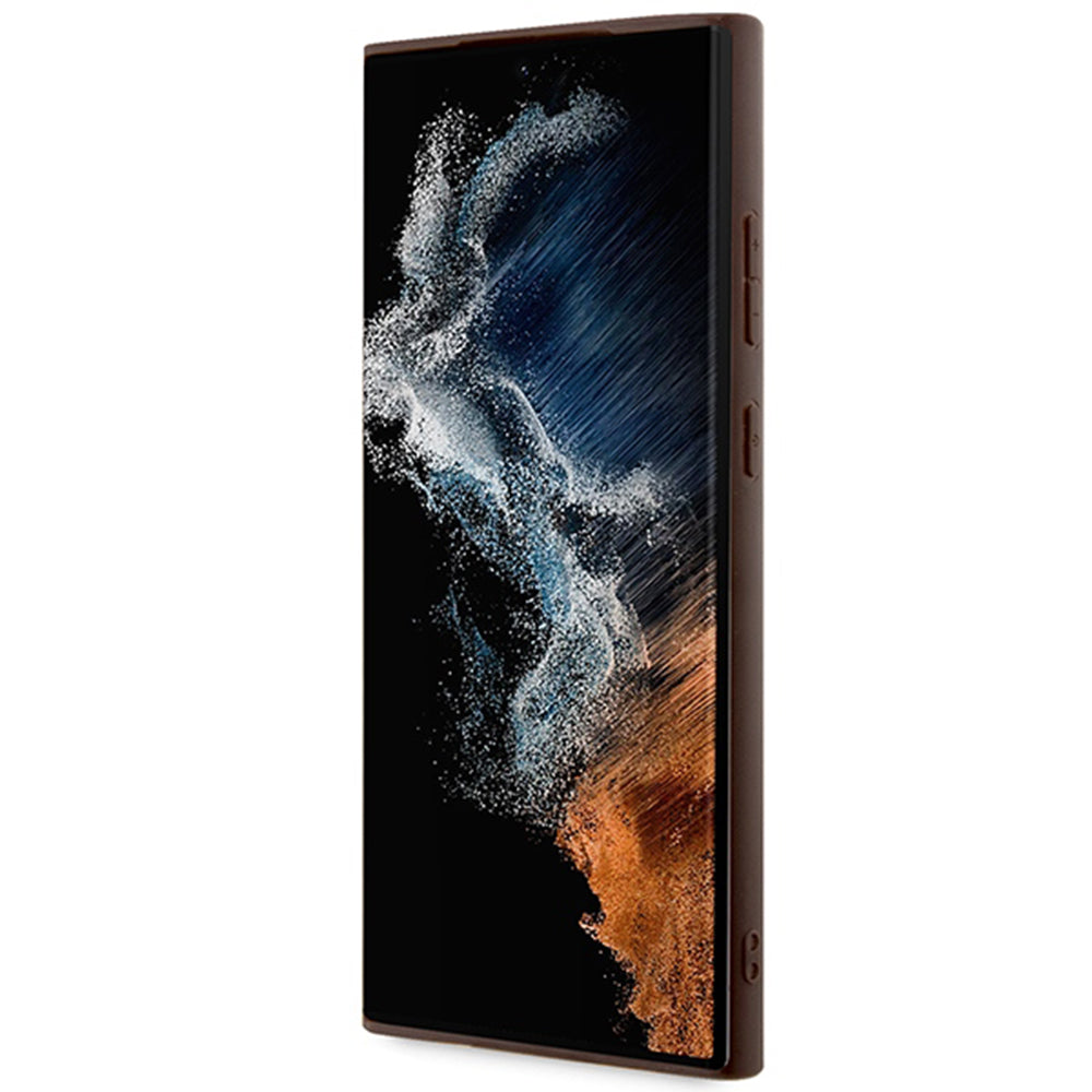 Futrola za Samsung Galaxy S24 Ultra S928, Guess, 4G Big Logo, Smeđa