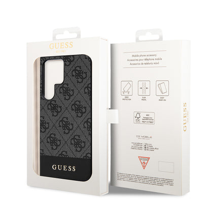 Futrola za Samsung Galaxy S24 Ultra S928, Guess, 4G Stripe, Crna