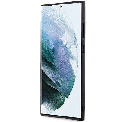 Futrola za Samsung Galaxy S24 Ultra S928, Karl Lagerfeld, 3D Rubber Glitter Logo, Crna