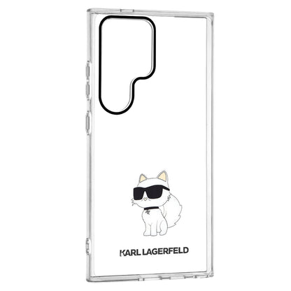 Futrola za Samsung Galaxy S24 Ultra S928, Karl Lagerfeld, IML Luxury Choupette, Prozirna