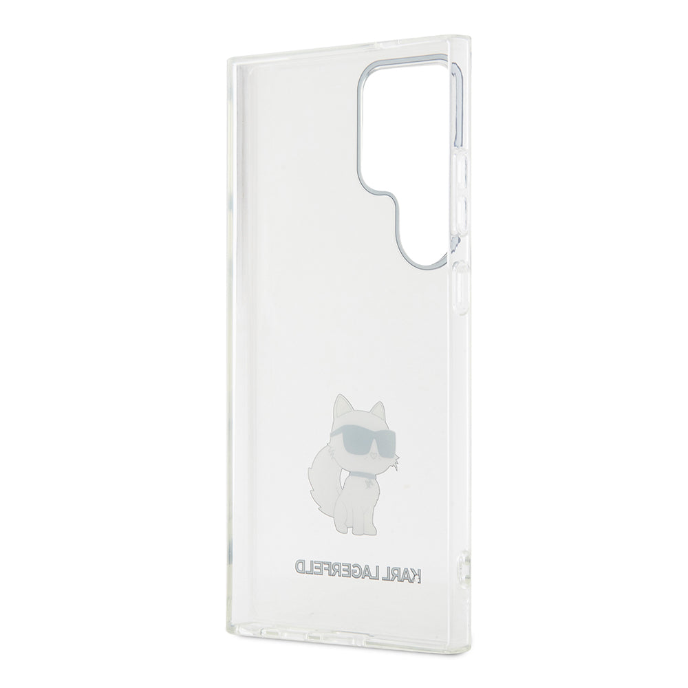 Futrola za Samsung Galaxy S24 Ultra S928, Karl Lagerfeld, IML Luxury Choupette, Prozirna