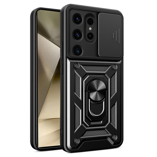 Maska za Samsung Galaxy S24 Ultra S928, Techsuit, CamShield, Crna