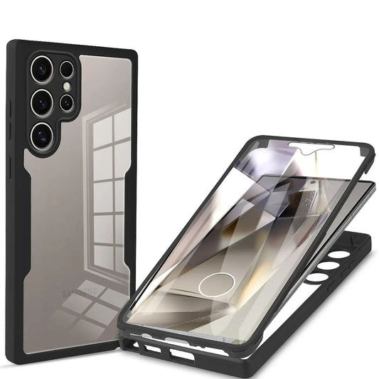Maska za Samsung Galaxy S24 Ultra S928, Techsuit, ColorVerse 360, Crna