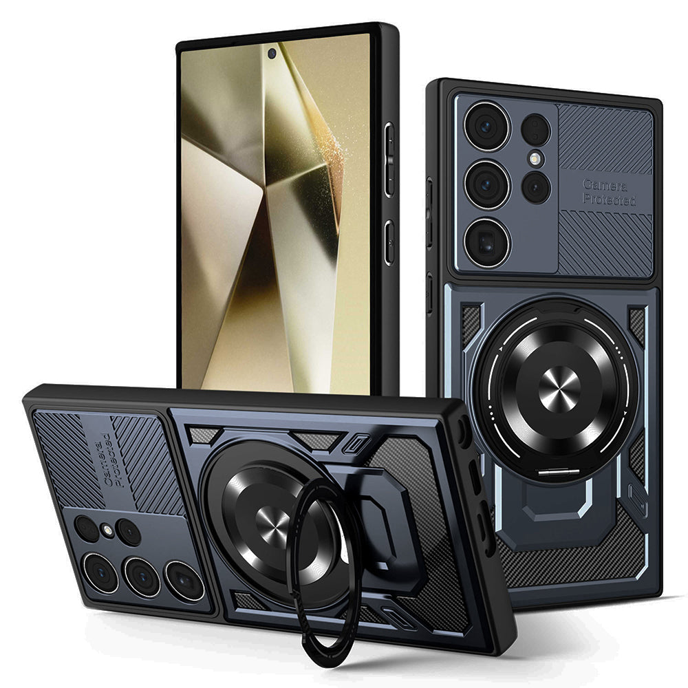 Maska za Samsung Galaxy S24 Ultra S928, Techsuit, RuggedCam, Plava