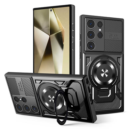 Maska za Samsung Galaxy S24 Ultra S928, Techsuit, RuggedCam, Crna