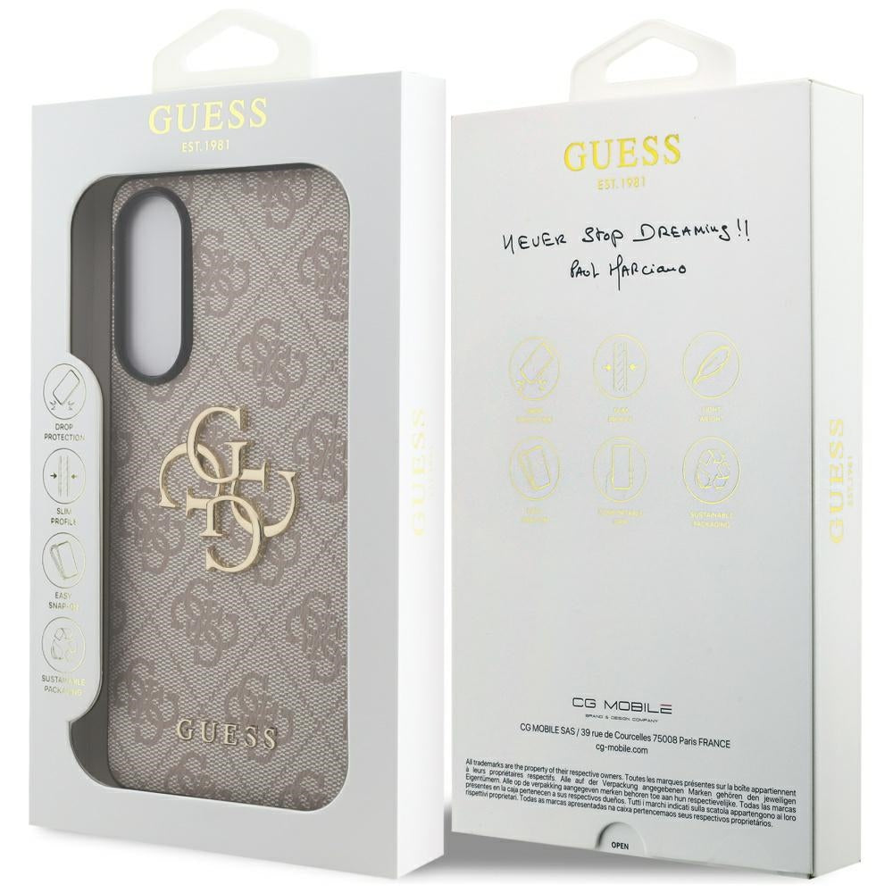 Futrola za Samsung Galaxy S25 Edge S937, Guess, Big 4G Logo Classic, Roza