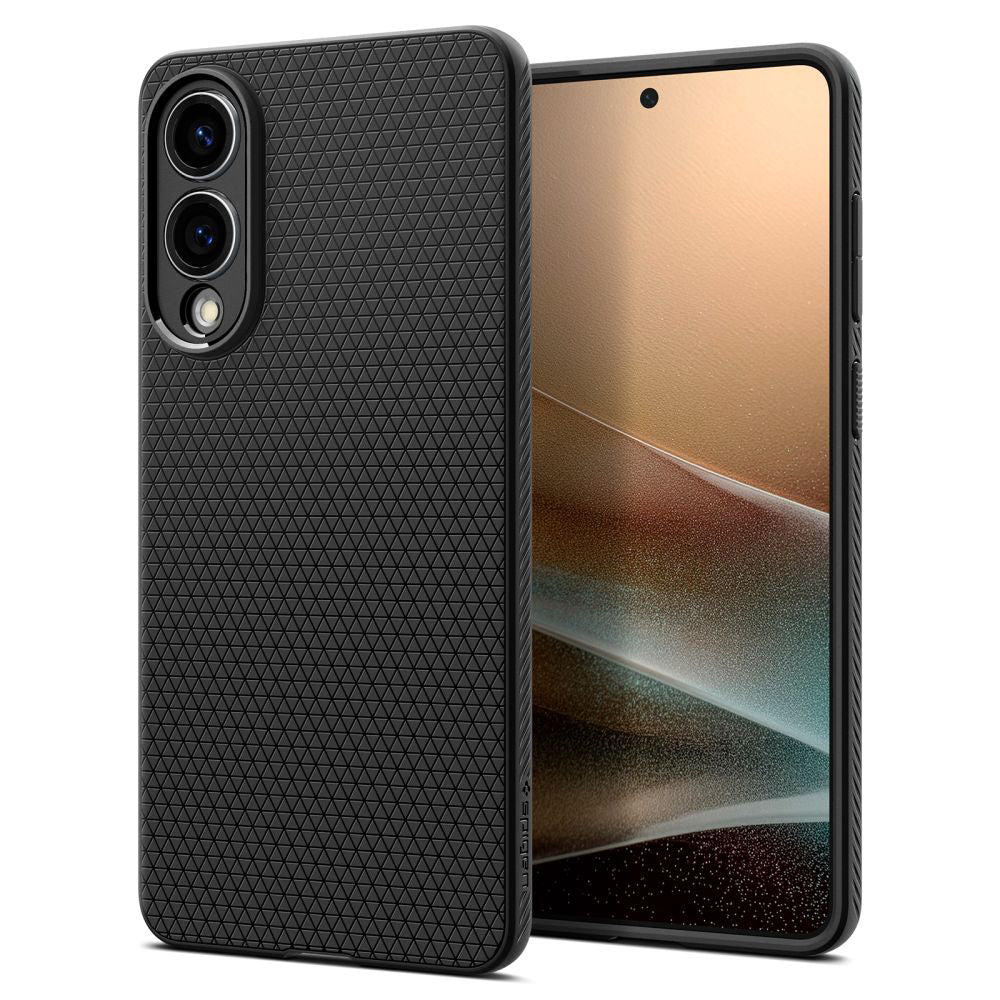 Futrola za Samsung Galaxy S25 Edge S937, Spigen, Liquid Air, Mat crna ACS09420