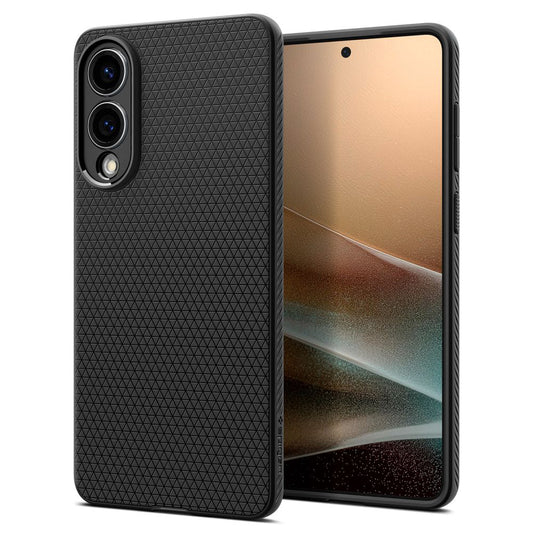 Futrola za Samsung Galaxy S25 Edge S937, Spigen, Liquid Air, Mat crna ACS09420