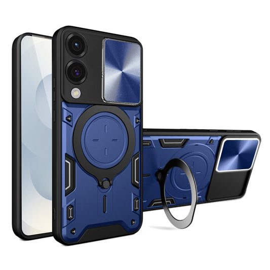 Maska za Samsung Galaxy S25 Edge S937, Techsuit, CamGuard Pro, Plava
