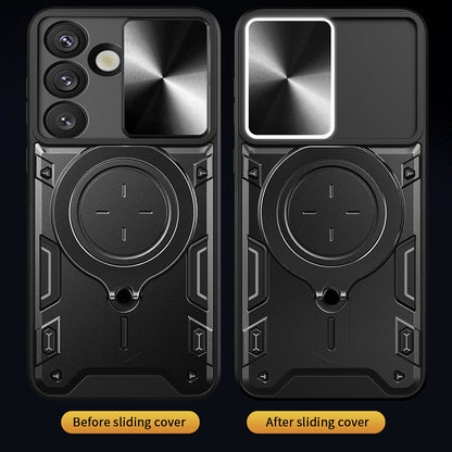 Maska za Samsung Galaxy S25 Edge S937, Techsuit, CamGuard Pro, Plava