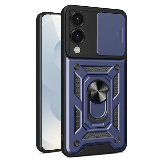 Maska za Samsung Galaxy S25 Edge S937, Techsuit, CamShield, Plava