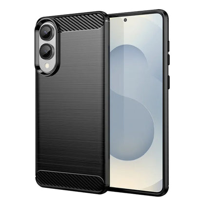 Maska za Samsung Galaxy S25 Edge S937, Techsuit, Karbon, Crna