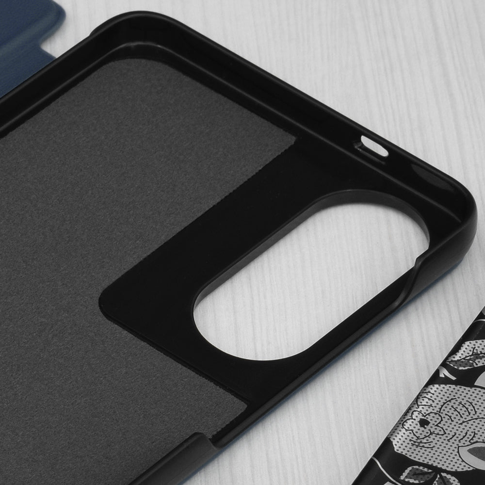 Maska za Samsung Galaxy S25 Edge S937, Techsuit, eFold, Tamno Plava