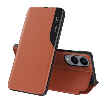Maska za Samsung Galaxy S25 Edge S937, Techsuit, eFold, Narančasta
