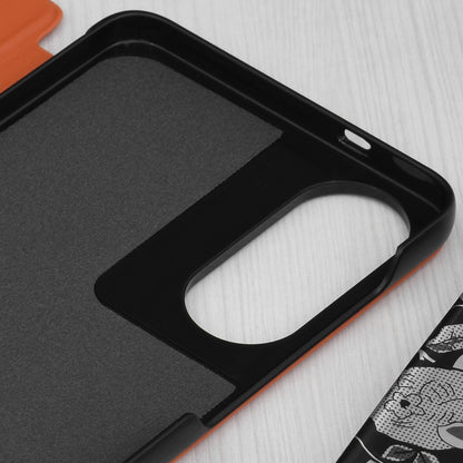 Maska za Samsung Galaxy S25 Edge S937, Techsuit, eFold, Narančasta
