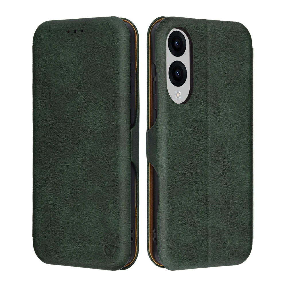 Futrola za Samsung Galaxy S25 Edge S937, Techsuit, Safe Wallet Plus, Zelena