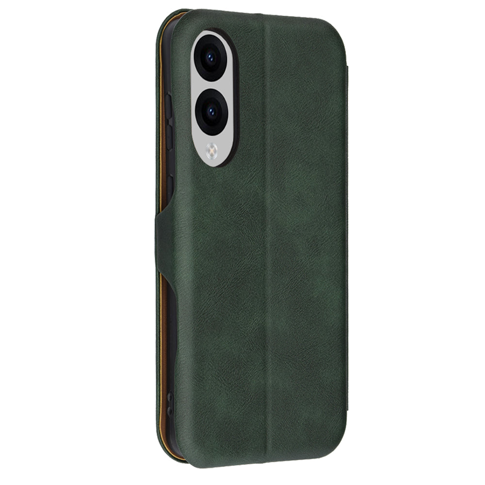 Futrola za Samsung Galaxy S25 Edge S937, Techsuit, Safe Wallet Plus, Zelena