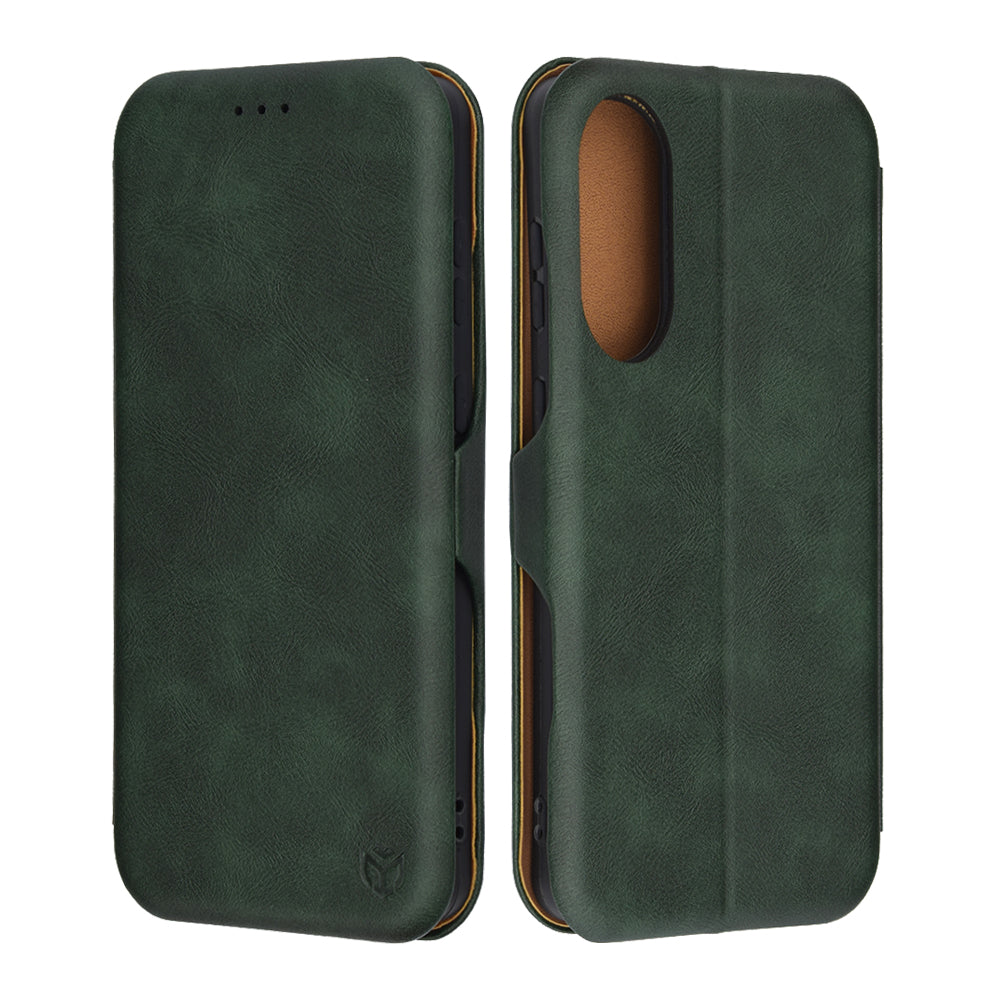 Futrola za Samsung Galaxy S25 Edge S937, Techsuit, Safe Wallet Plus, Zelena