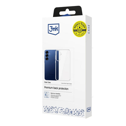 Futrola za Samsung Galaxy S25 FE, 3MK, Prozirna, Transparentna