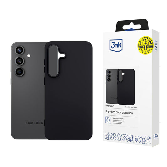 Maska za Samsung Galaxy S25 FE, 3MK, Crna Mat