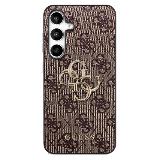 Futrola za Samsung Galaxy S25 FE, Guess, 4G Metal Logo, Smeđa