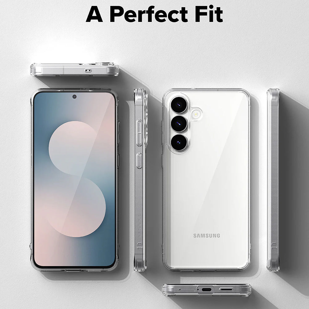 Maska za Samsung Galaxy S25 FE, Ringke, Fusion, Prozirna