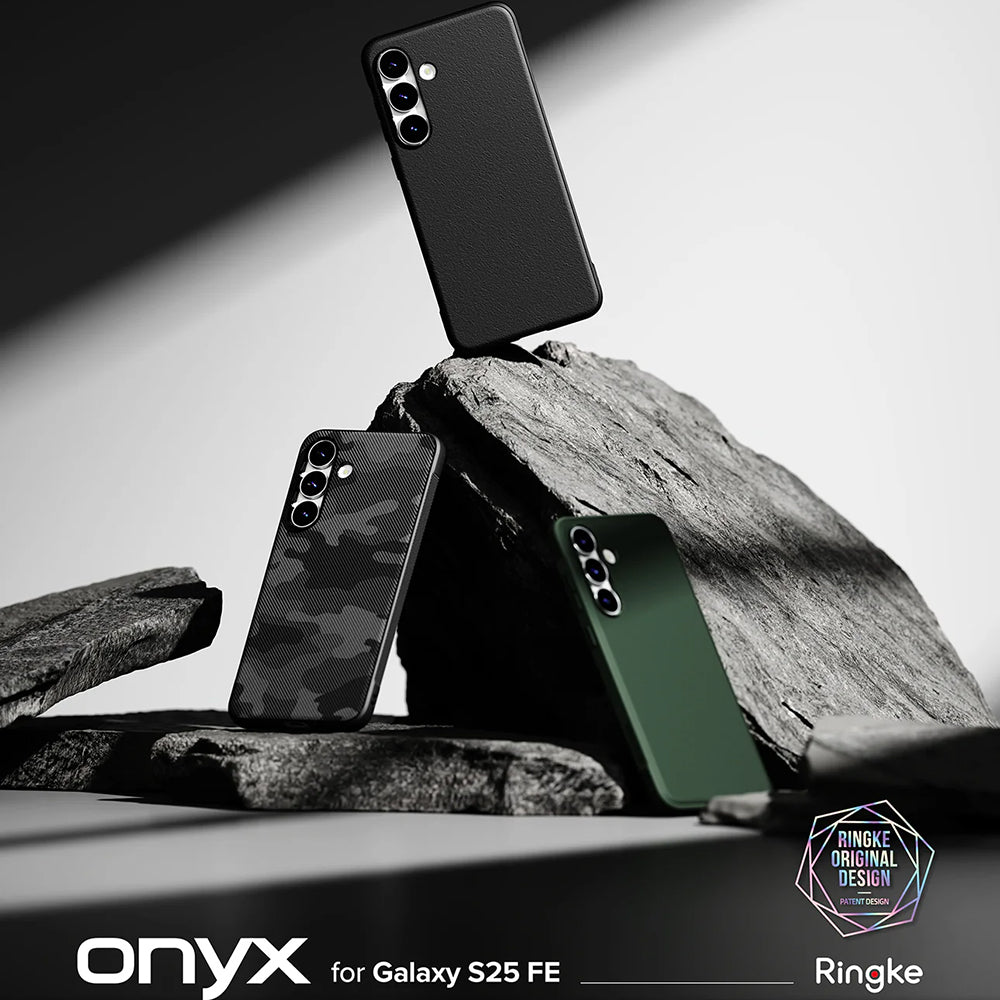 Maska za Samsung Galaxy S25 FE, Ringke, Onyx, Crna