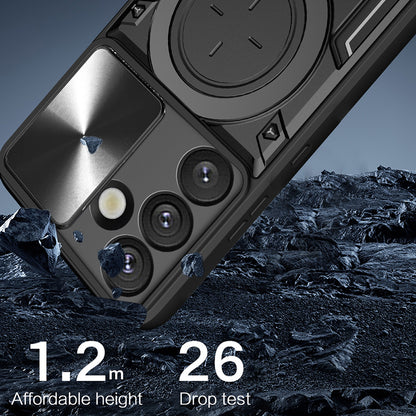 Futrola za Samsung Galaxy S25 FE, Techsuit, CamGuard Pro, Ljubičasta