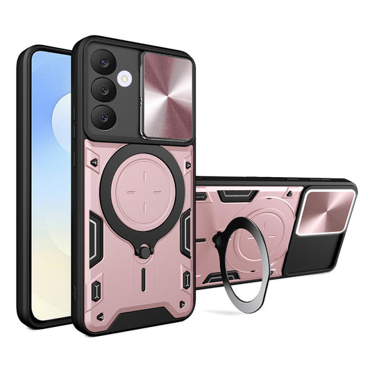 Futrola za Samsung Galaxy S25 FE, Techsuit, CamGuard Pro, Roza