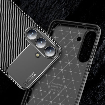 Maska za Samsung Galaxy S25 FE, Techsuit, CarbonFiber, Crna