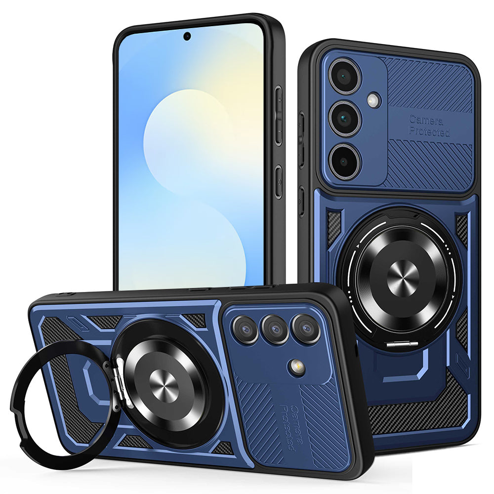 Maska za Samsung Galaxy S25 FE, Techsuit, RuggedCam, Plava