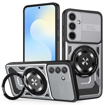 Maska za Samsung Galaxy S25 FE, Techsuit, RuggedCam, Siva