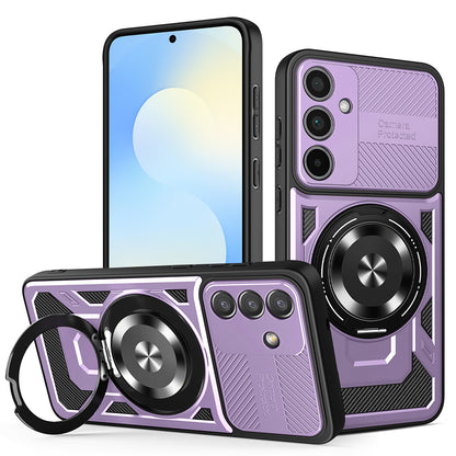 Maska za Samsung Galaxy S25 FE, Techsuit, RuggedCam, Ljubičasta
