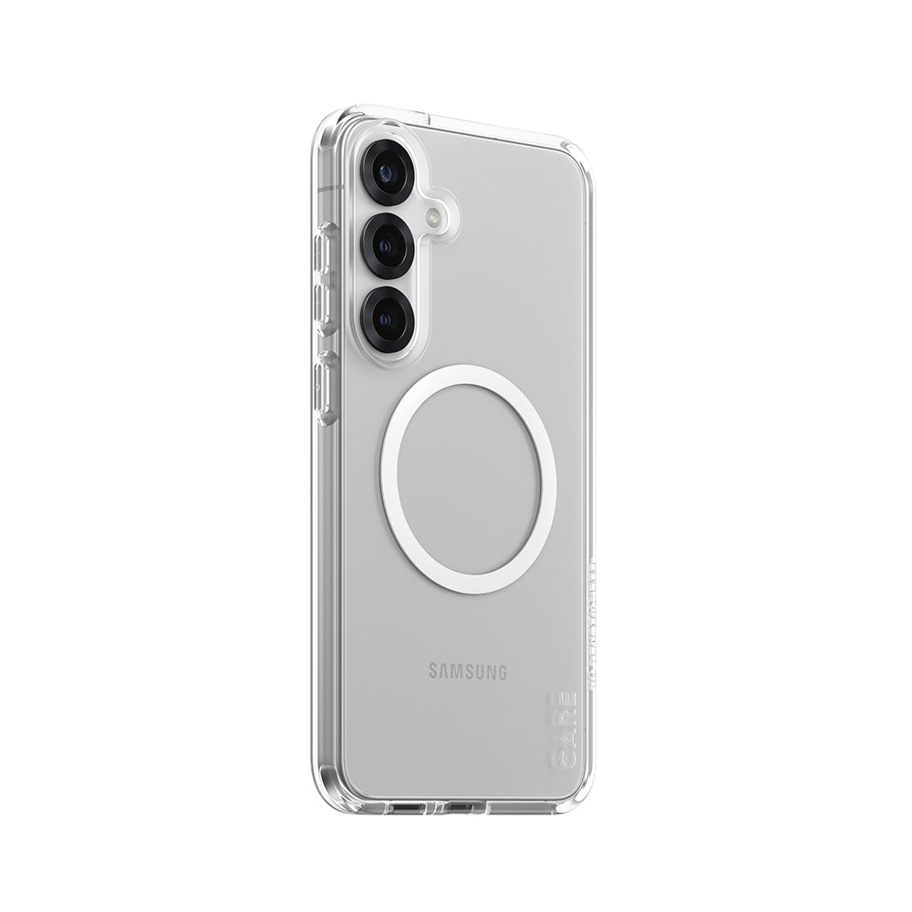 Futrola za Samsung Galaxy S25+ S936, PanzerGlass, Care Urban Combat, Bijela Prozirna