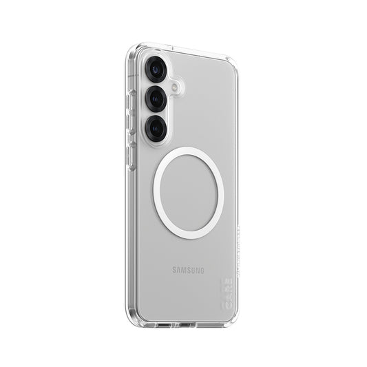 Futrola za Samsung Galaxy S25+ S936, PanzerGlass, Care Urban Combat, Bijela Prozirna