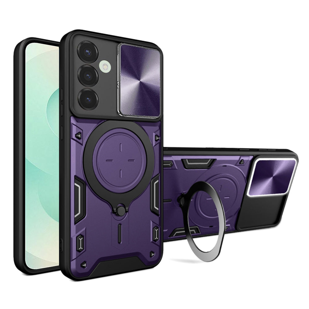 Maska za Samsung Galaxy S25+ S936, Techsuit, CamGuard Pro, Ljubičasta